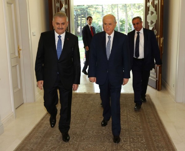 Başbakanlık Konutu'nda liderler zirvesi