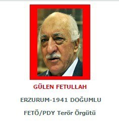 Gülen, kırmızı kategoride aranan en yaşlı terörist