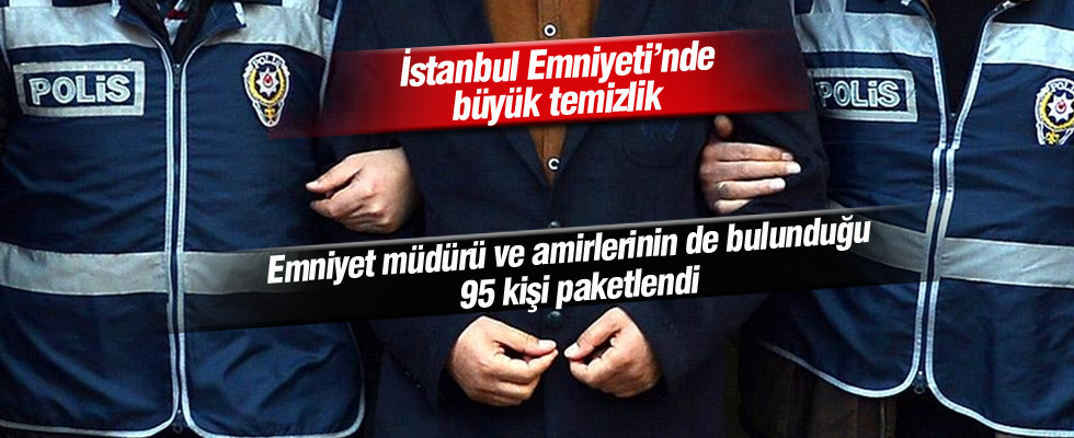 İstanbul Emniyeti'nde FETÖ operasyonu