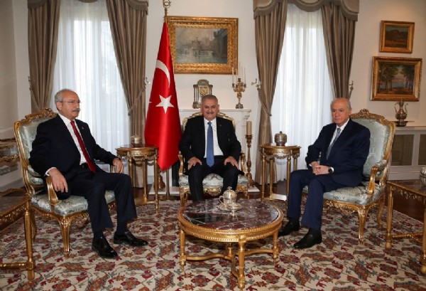 Başbakanlık Konutu'nda liderler zirvesi