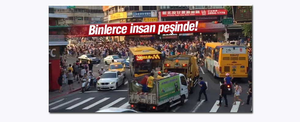 Binlerce insan peşinde!