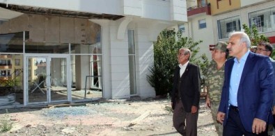 Bombalı Saldırıda Zarar Gören 553 Konut Ve İş Yerinde Hasar Tespit Çalışmaları Tamamlandı