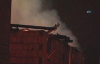 İstanbul'da Korkutan Yangın Açıklaması Mahalleli Sokağa Döküldü