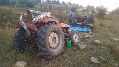 Kastamonu'da Traktör Kazası Açıklaması 1 Yaralı