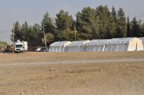 FIRTINA OBÜSÜ - Suriye Sınırına Sahra Hastanesi Kuruldu