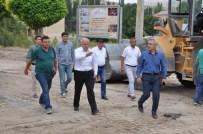 DINLER - Ürgüp'te Sıcak Asfalt Çalışmaları Başladı