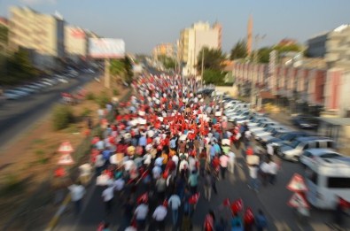 Viranşehir'de Teröre Lanet Yürüyüşü