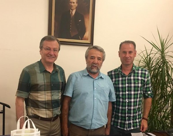 Selçuk Solmaz ve Ümit Kaya'dan önemli ziyaret