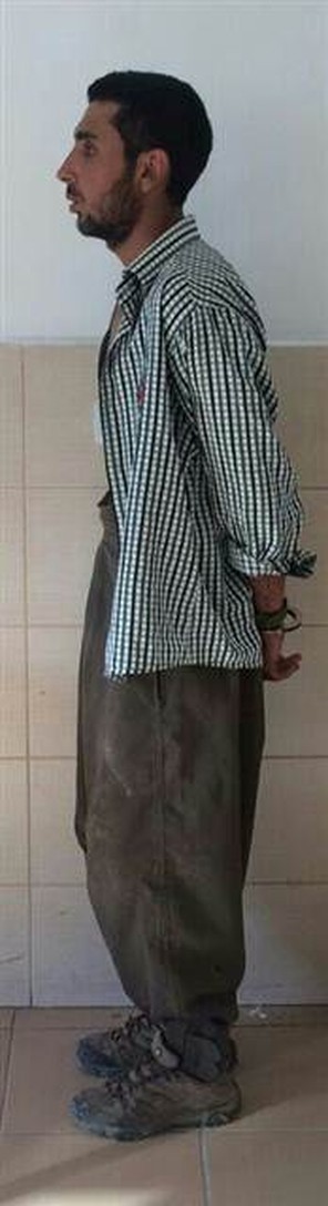 Hatay'da yakalanan teröristin üzerinden m-16 çıktı