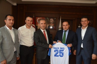 BB Erzurumspor Kulübü, Cumhuriyet Başsavcısı İnal'ı Ziyaret Etti