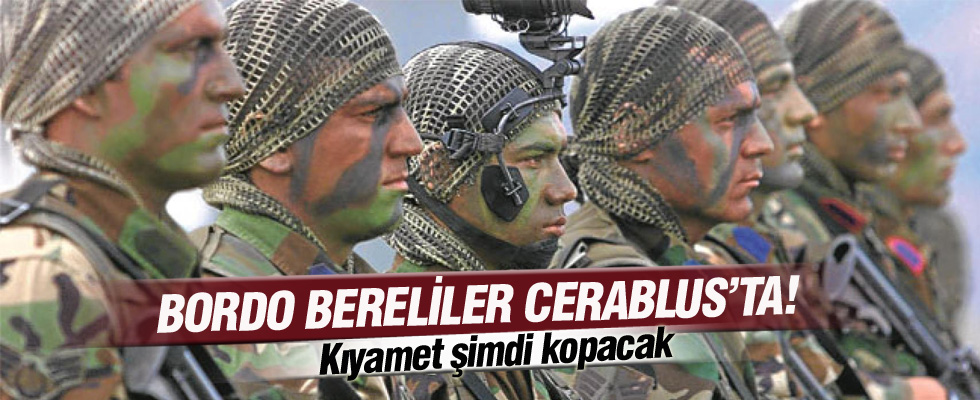 Bordo bereliler Cerablus'ta