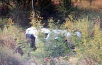 Cenazeye Giden Aile Kaza Yaptı Açıklaması 1 Ölü, 5 Yaralı