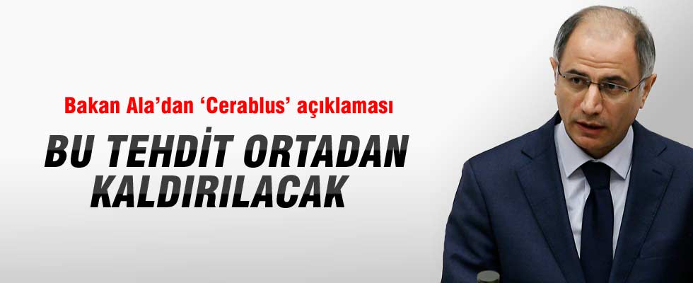 İçişleri Bakanı Efkan Ala'dan 'Cerablus' açıklaması