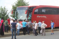 Rize'de Trafik Kazası Açıklaması 4 Yaralı