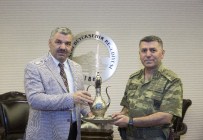 ZINCIDERE - Tümgeneral Aydın, Başkan Çelik'e Veda Etti