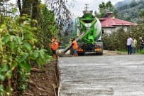 DEDELI - Altınordu'da Beton Yol Tamgaz