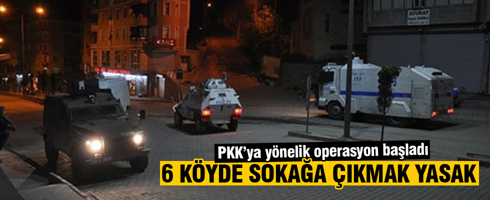 O ilde sokağa çıkma yasağı