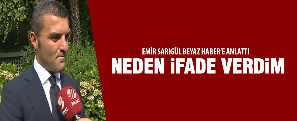 Emir Sarıgül'den 'Cemil Candaş' açıklaması