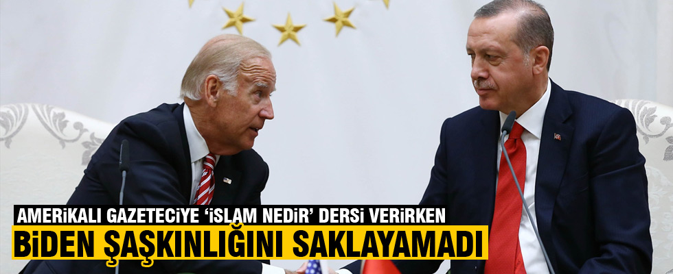 Erdoğan ABD'li gazeteciyi uyardı