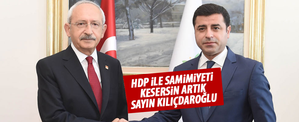 HDP: Kılıçdaroğlu'na geçmiş olsun dileklerimizi iletiyoruz