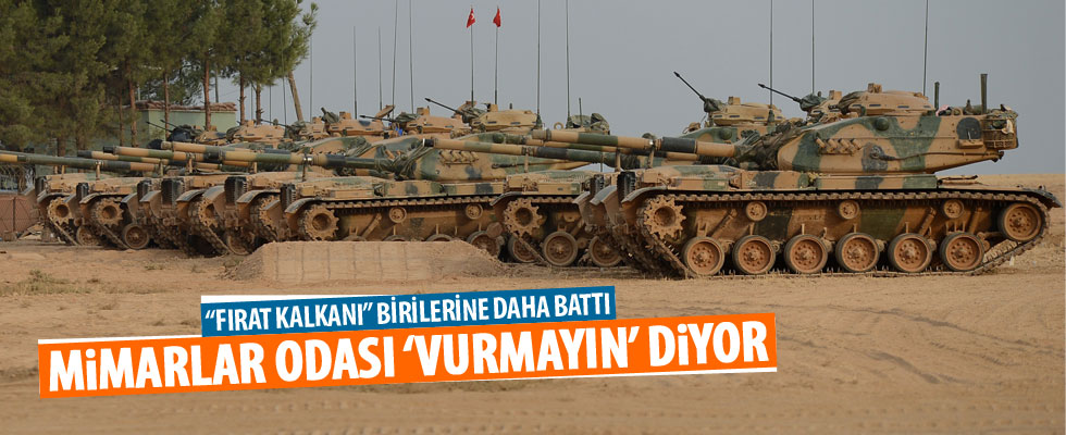 Mimarlar Odası Cerablus'a girilmesine karşı çıktı