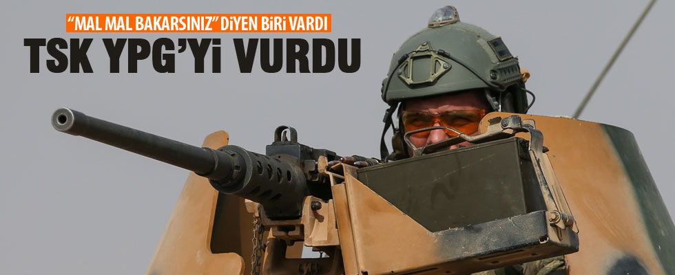 TSK, YPG'yi vurdu