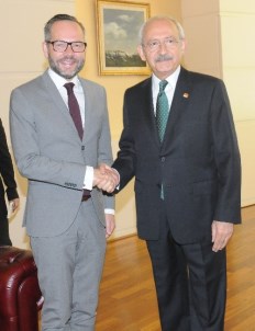 Alman Devlet Bakanı'ndan, CHP Lideri Kemal Kılıçdaroğlu'na Ziyaret