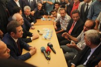 NURETTİN CANİKLİ - Canikli Ve Kılıçdaroğlu'ndan Şehidin Babasına Taziye