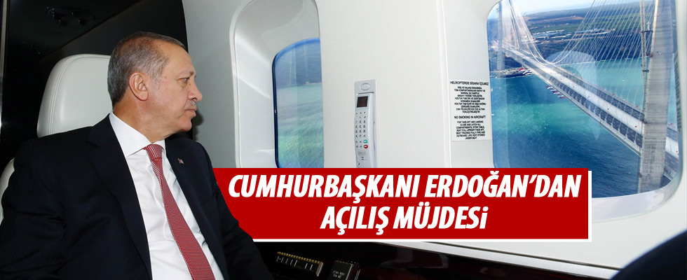 Cumhurbaşkanı Erdoğan'ın 3. köprü açılış konuşması