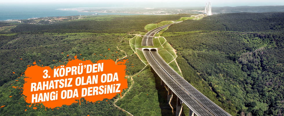 Mimarlar Odası, 3. köprüden rahatsız oldu