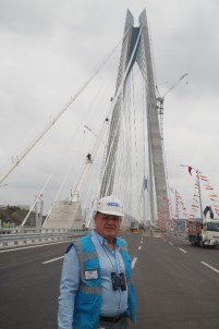 Yavuz Sultan Selim Köprüsü'nün Tacı Giydirildi