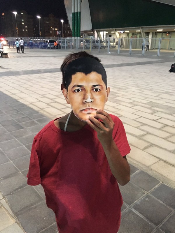 Konyaspor taraftarından anlamlı koreografi