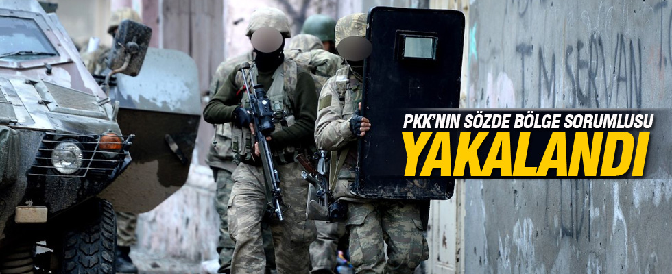 PKK'nın sözde bölge sorumlusu yakalandı