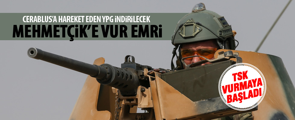 TSK, YPG'yi vuruyor