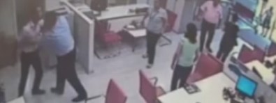 Noter Katibi, Darbecinin Eşini Bıçakla Kovaladı