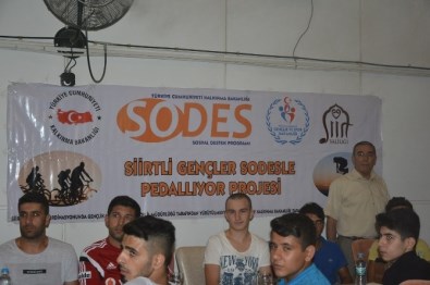 Siirtli Gençler SODES'le Pedallıyor Projesinin Sertifika Töreni Düzenlendi