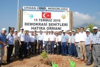 Silifke'de 15 Temmuz Demokrasi Şehitleri İçin Fidan Dikildi
