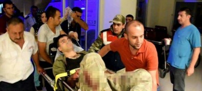 Tokat'ta Bir Asker Ağır Yaralandı