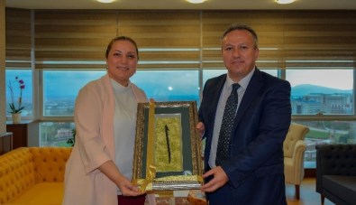 Vali Fidan'dan Rektör'e Veda Ziyareti