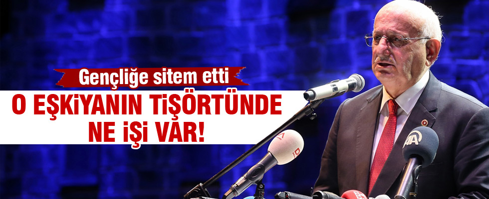 İsmail Kahraman'dan o tişörtlere tepki