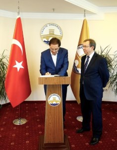 Cumhurbaşkanı Başdanışmanı Şeref Malkoç TÜ'yü Ziyaret Etti