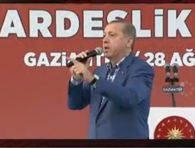 Cumhurbaşkanı Erdoğan acı haberi Gaziantep'de verdi