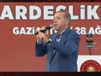 GAZİANTEP HAVALİMANI - Cumhurbaşkanı Erdoğan acı haberi Gaziantep'de verdi