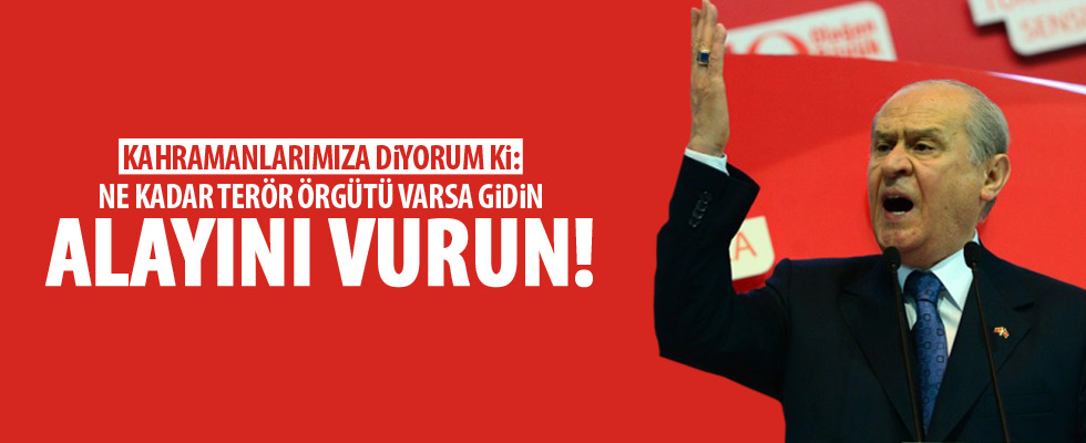 Bahçeli çok net konuştu