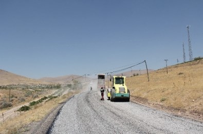 İncesu İlçesi Hamurcu Mahallesi'nde Asfalt Çalışması