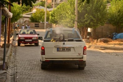 Kulp'ta İlaçlama Çalışmaları Sürüyor