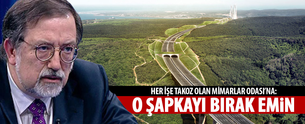 Murat Bardakçı'dan Mimarlar Odası'na tepki