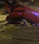 Takla Atan Otomobilin Altında Feci Şekilde Can Verdi