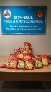 Valizdeki Hapları Gümrükten Kaçıramadı