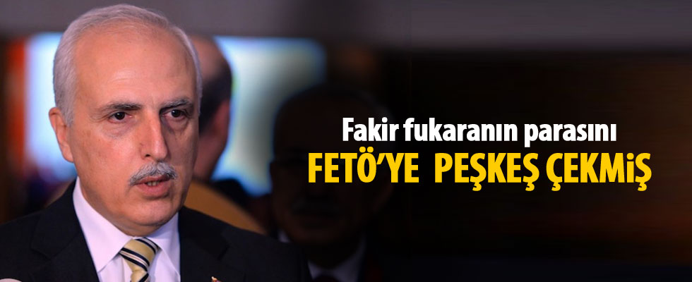 Fakir çocukların parasını FETÖ’ye peşkeş çekmiş